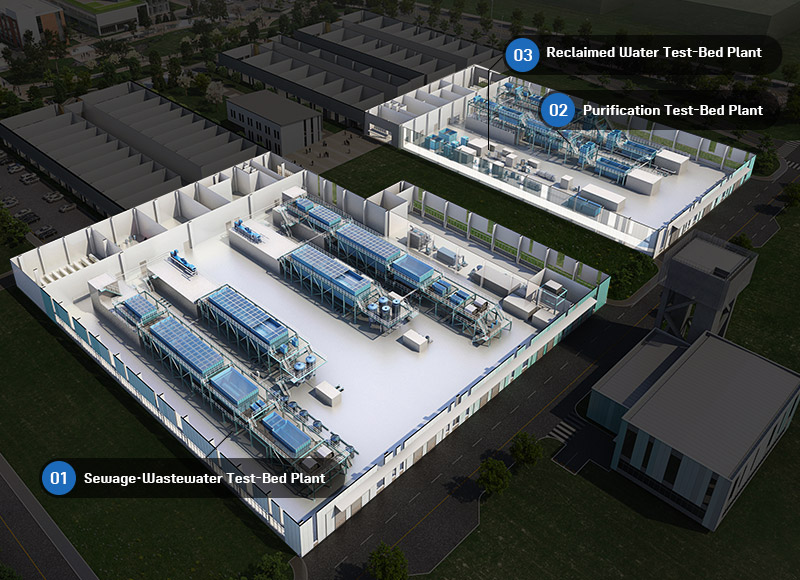 실증플랜트 조감도